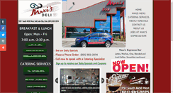 Desktop Screenshot of maxisdeli.com